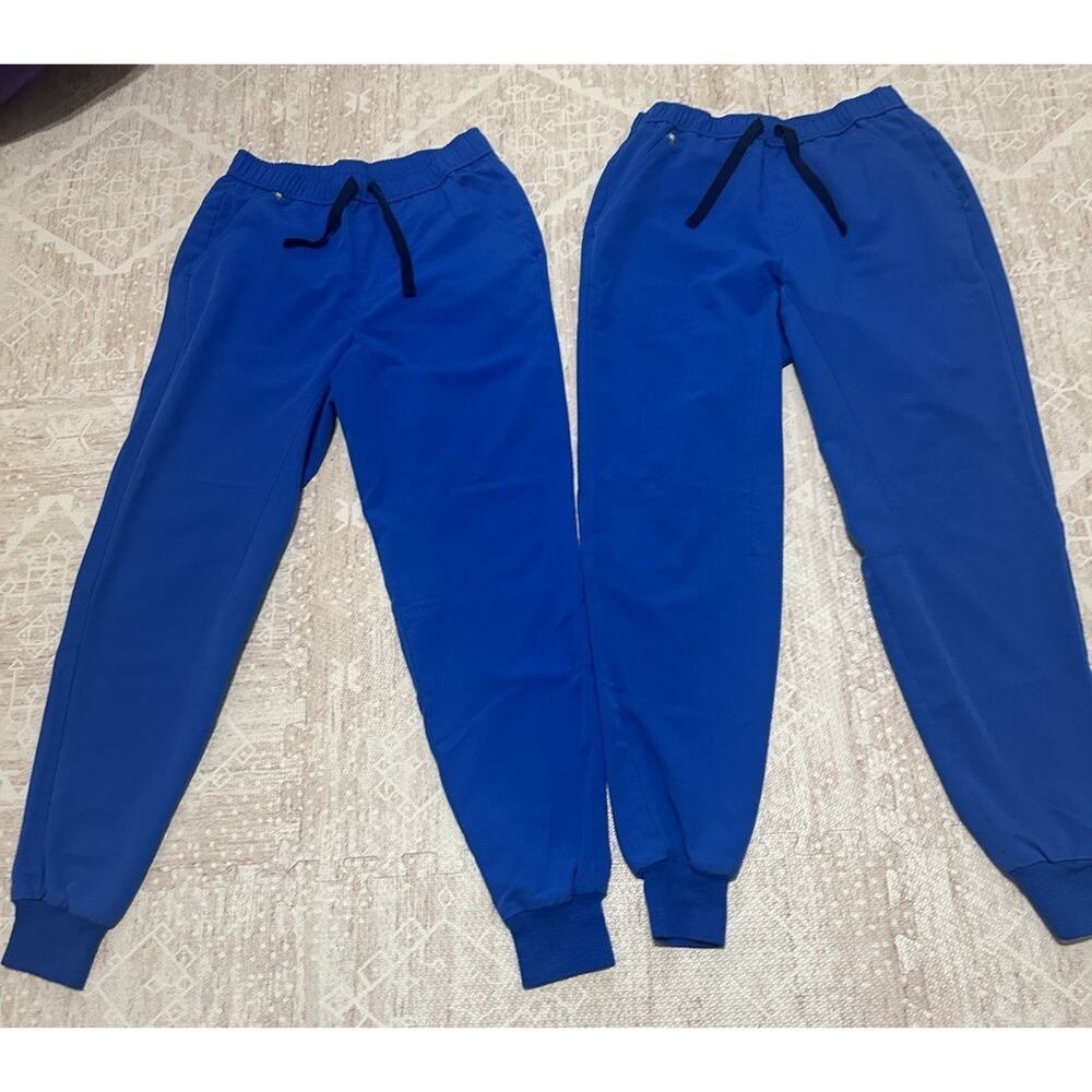 FIGS Technical Collection Men's Two(2)Royal Blue Tansen Scrub Joggers Size Small